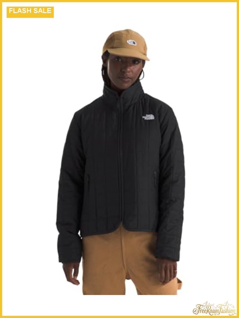 Recycled Polyester Insulated Jacket Water Repellent Quilted Winter Coat